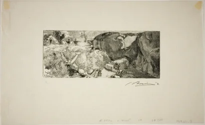 Cantera de arenisca