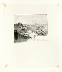 El Amanecer, lámina catorce de Le Long de la Seine et des Boulevards