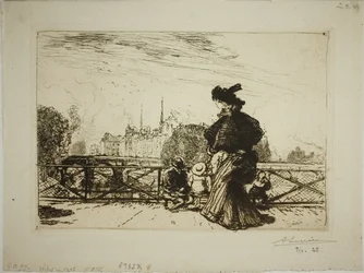 La Île de la Cité vista desde el Puente de las Artes