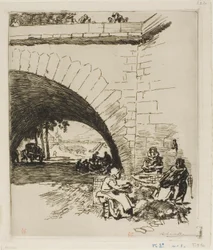 Woolcarders en Pont Marie