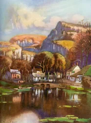 Garganta de Cheddar, Somerset, 1924-1926