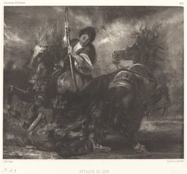 Ataque del león