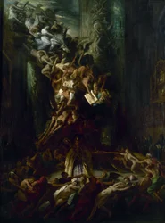 La ronda del sábado, c. 1861