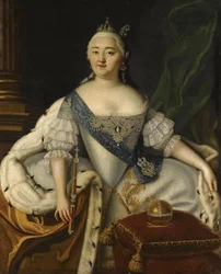Retrato de la emperatriz Isabel 1709-1762