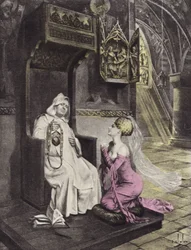La dama y el fraile, Tercer Día, Tercera Historia