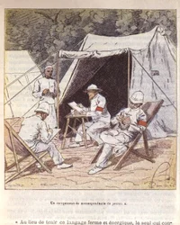 Corresponsales de guerra franceses en Madagascar en el momento de su anexión por Francia 1895-96