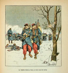 El ejército del Loira: El gallo Delorme, heridas retiradas bajo las balas