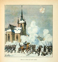 El ejército del Loira: Defensa de la ciudad de Patay por los 75.º móviles en diciembre de 1870