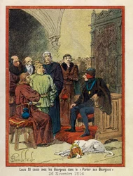 Las Grandes Jornadas del Hotel de Ville de París por A. Mercier, ilustrado por Louis Bombled: El 26 de noviembre