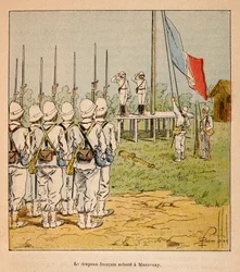 Anecdotario de la Guerra en Madagascar: La bandera francesa ondea en Marovoay en 1895