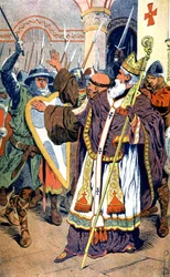 El asesinato de santo Tomás Becket
