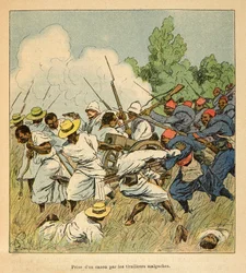 Anecdotario de la Guerra en Madagascar: Los malgaches capturaron un cañón durante las batallas de Ambolomonty en 1895
