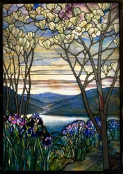 Magnolias e iris, hacia 1908