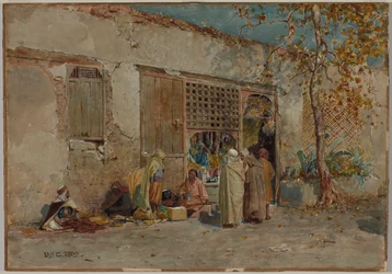 Escena marroquí, c. 1871