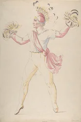 Franconi, girando conos en llamas, 1768-1810