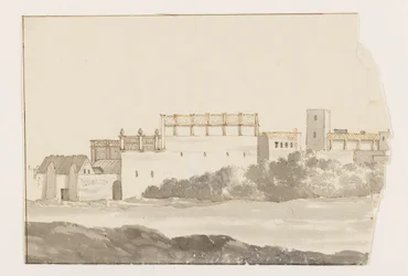 Klooster te Biseglia Viajes por Italia, Sicilia y Malta - 1778 (título de la serie)
