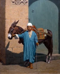 El niño y su burro