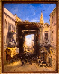 Calle en la Kasbah de Argel