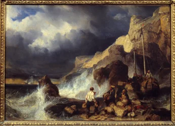 Contrabandistas transportando mercancías