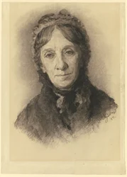 Retrato de la madre del artista