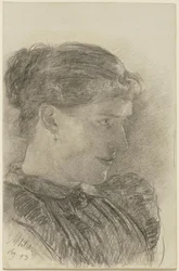Retrato de la hermana del artista