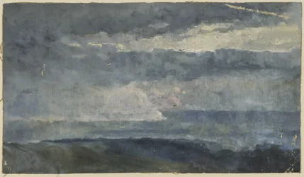 Estudio al óleo (nubes)