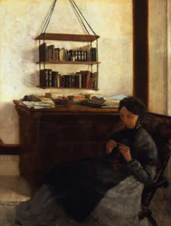 La madre del artista, 1877