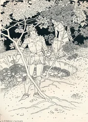 Ilustración para La Reina de las Hadas de Spenser. Canto II. Verso 30, c1895