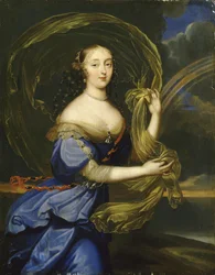 Françoise-Athénaïs de Rochechouart, marquesa de Montespan 1640-1707, como Iris