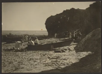 [Escena de playa]