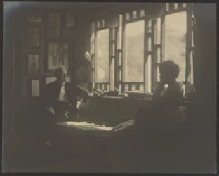Charles Lummis en casa, en El Alisal