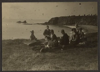[Picnic junto al océano]