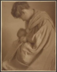 [Retrato de una madre y su bebé]