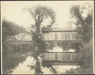 El viejo puente cubierto