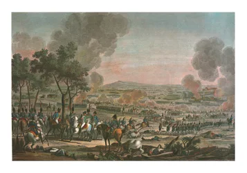 Batalla cerca de Wagram, 7 de julio de 1809, c. 1850