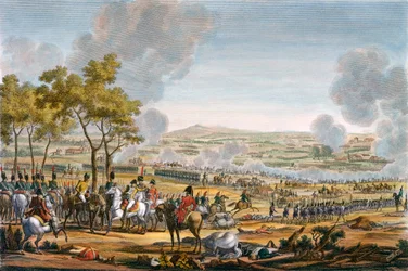 La Batalla de Wagram, Austria, 7 de julio de 1809