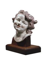 Cabeza de Niño Riéndose, c. 1752 (porcelana)