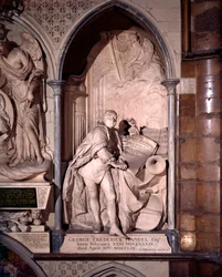 Monumento a George Frederic Handel, Abadía de Westminster