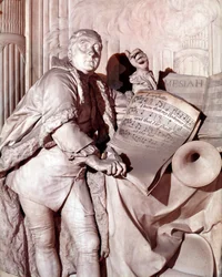 Monumento a George Frederic Handel, Abadía de Westminster