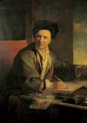 Retrato de Bernard Le Bouyer (Le Bovier) de Fontenelle (1657-1757)