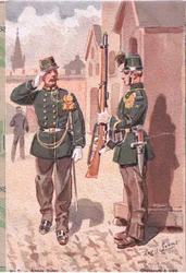 Chasseurs A Pied, Postal