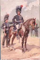 Gendarmes, Postal, 1920s