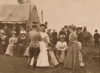 Reunión al aire libre, 1937