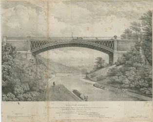 Puente de Calton: litografía en zinc, nd [1826]