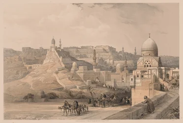 Egipto y Nubia: Volumen III - No. 34, La Ciudadela de El Cairo, Residencia de Mehemet Ali, 1838