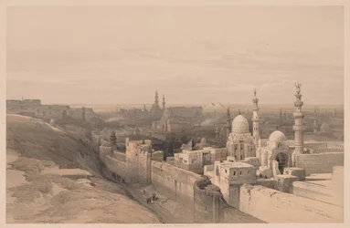 Egipto y Nubia: Volumen III - No. 26, El Cairo, mirando al oeste