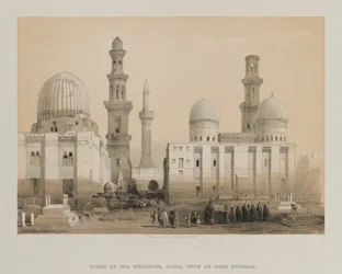 Egipto y Nubia, Volumen III: Tumba de los Memlooks, El Cairo