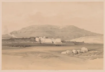 Egipto y Nubia: Volumen II - No. 20, Medinet Abou, Tebas