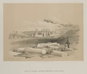 Egipto y Nubia, Volumen II: Hermont, Antigua Hermonthis, 1848