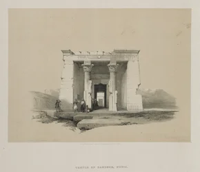 Egipto y Nubia, Volumen II: Templo de Dandour, Nubia
